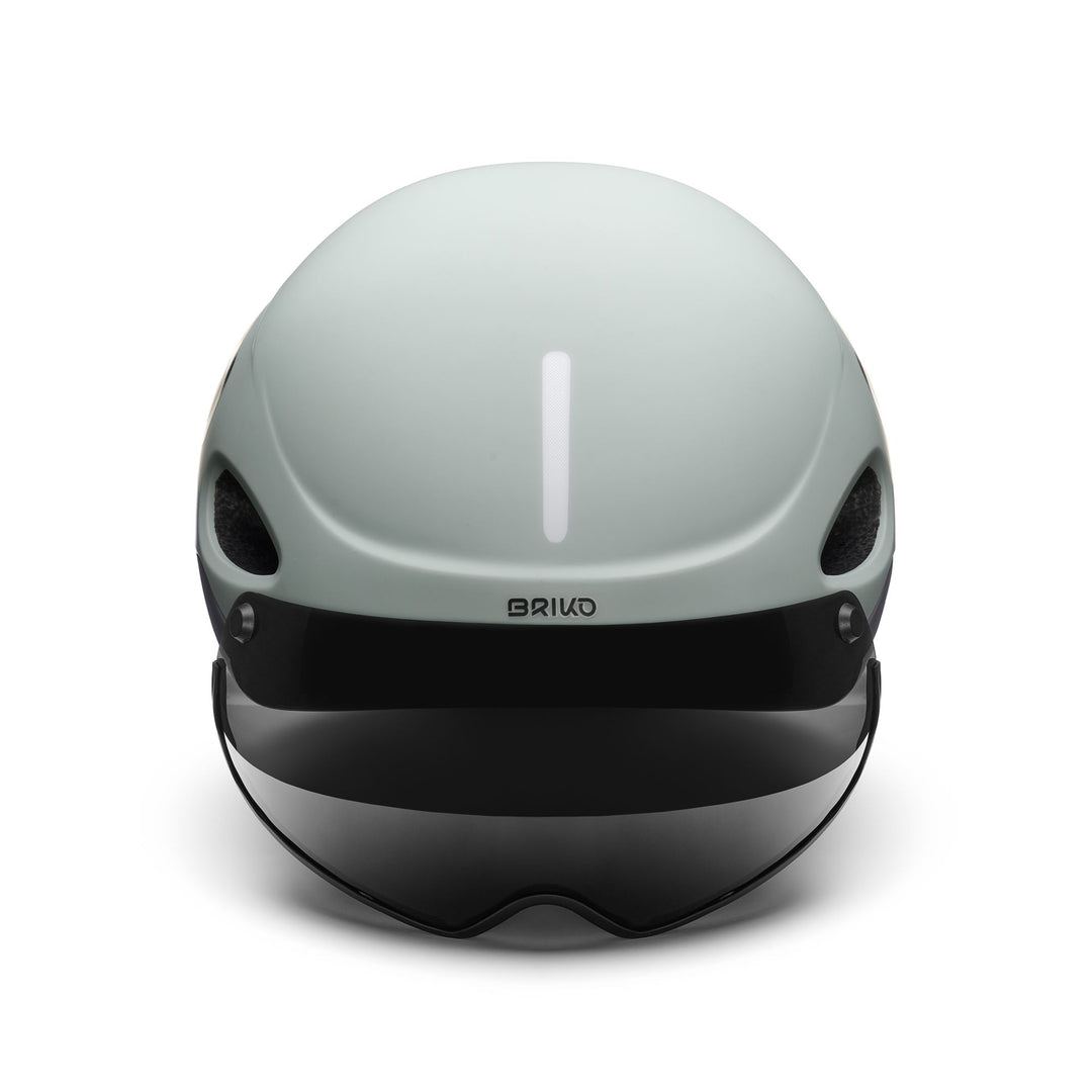 Helmets Unisex E- ONE VISOR Helmet MATT EDWARD GREY - SHUTTLE GREY Dressed Back (jpg Rgb)		