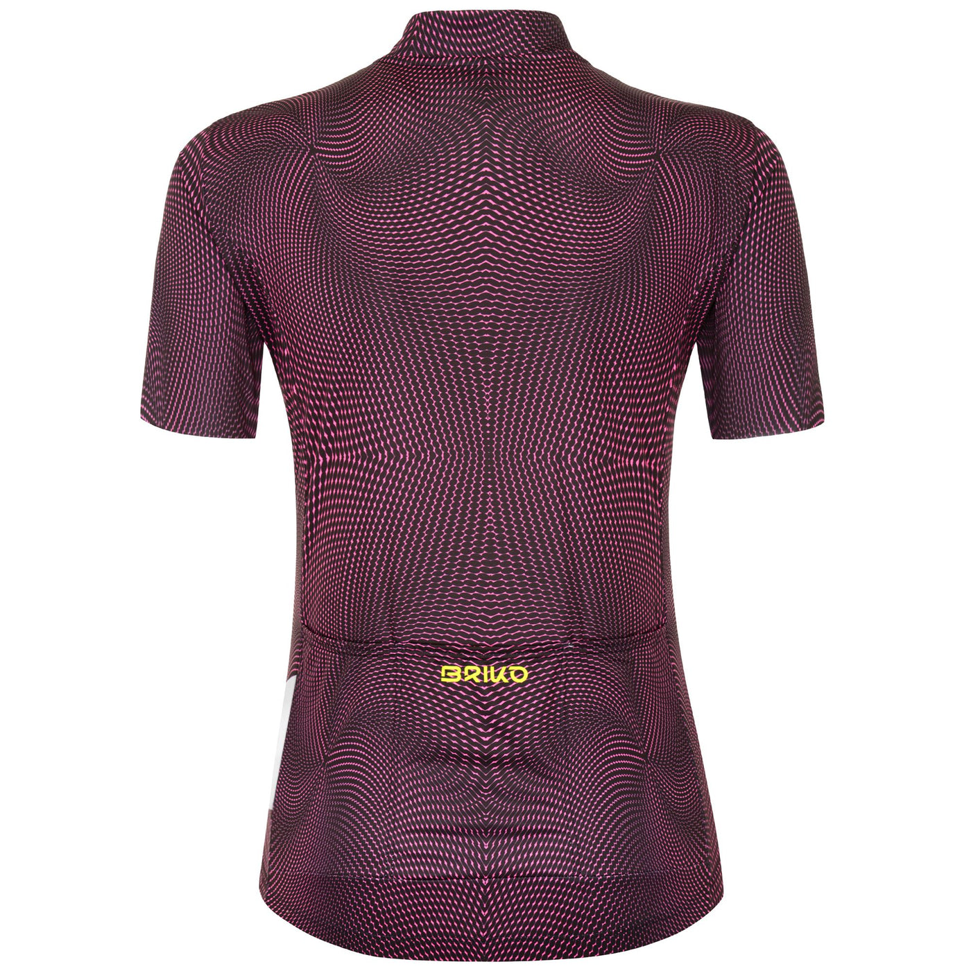 Active Jerseys Woman CLASSIC LADY JERSEY 2.0 Shirt BLACK ALICIOUS- PINK FLUO | briko Dressed Front (jpg Rgb)	