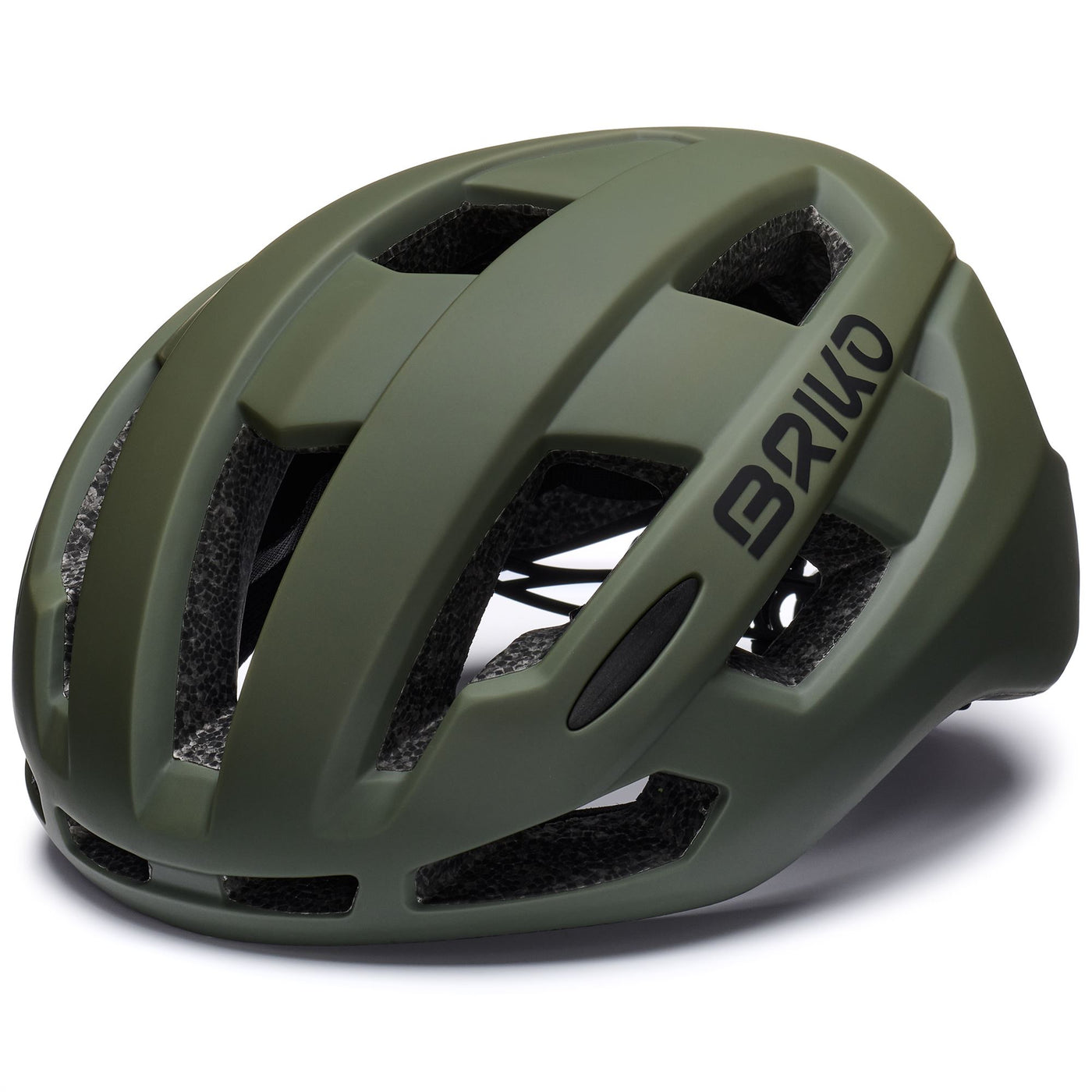 Helmets Unisex IZAR LED Helmet MATT GREEN STORM DUST - BLACK Photo (jpg Rgb)			