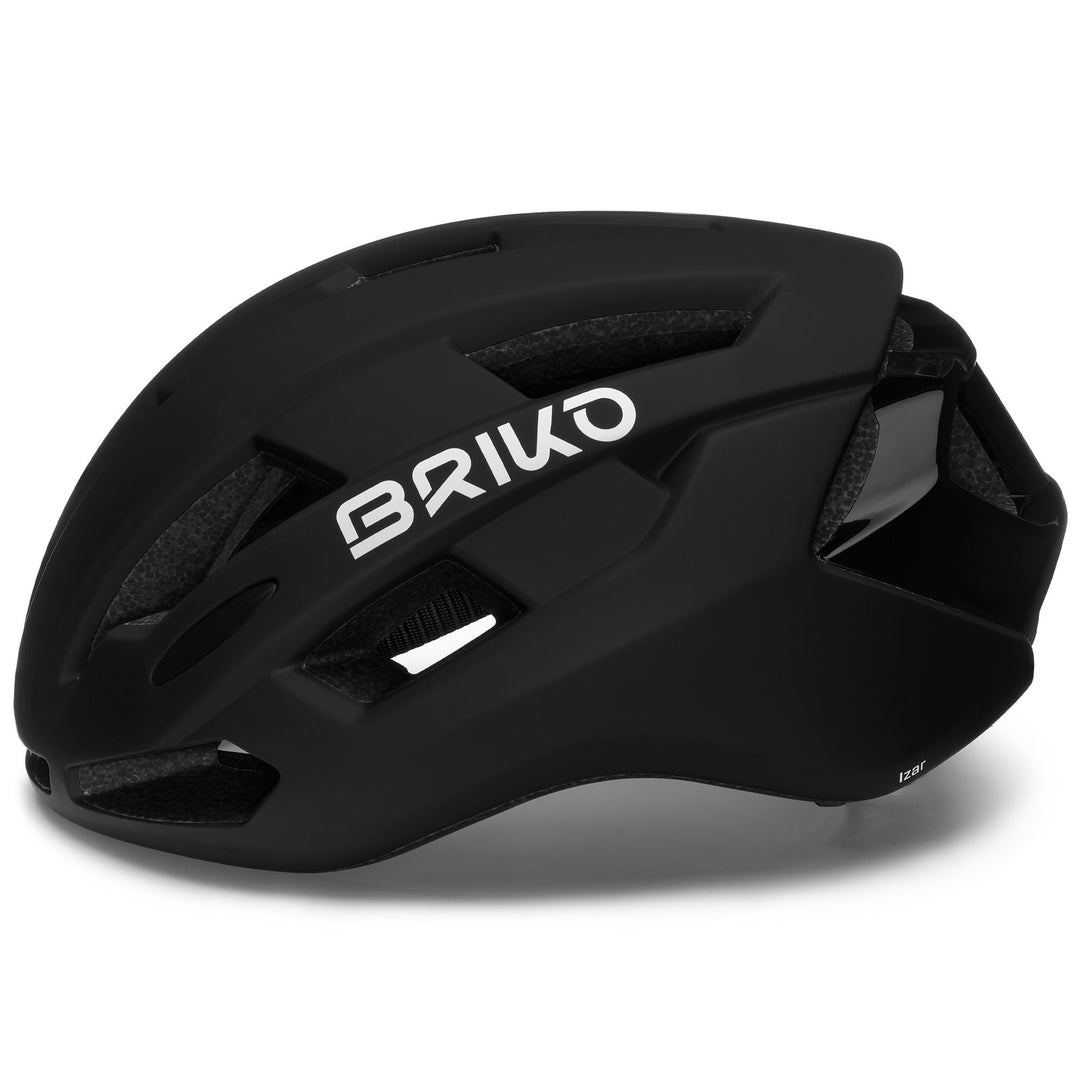 Helmets Unisex IZAR LED Helmet MATT BLACK Dressed Front (jpg Rgb)	