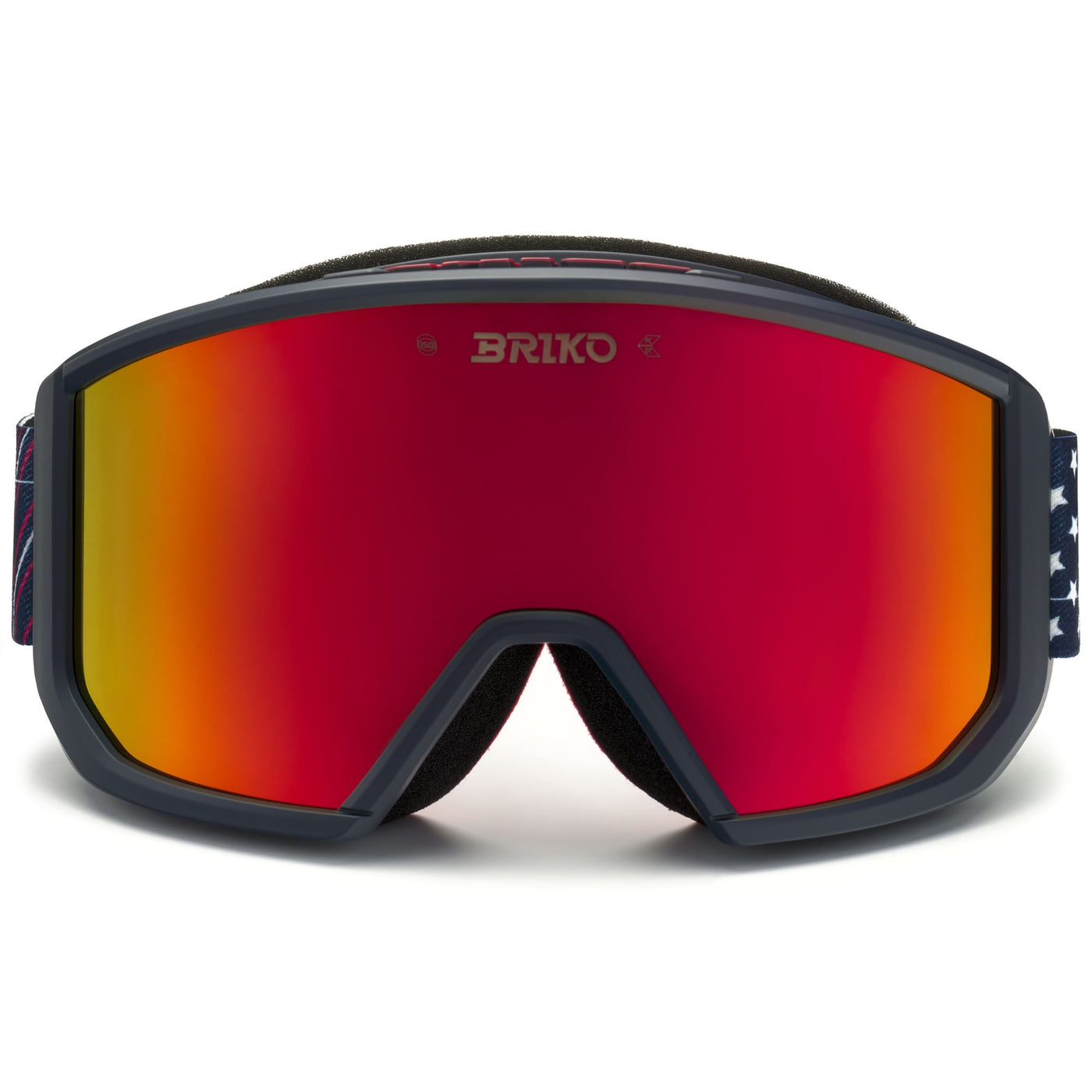Goggles Unisex VULCANO MASK USA Ski  Goggles TANGAROA BLUE RED - RM3 Photo (jpg Rgb)			
