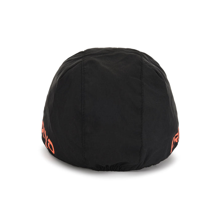 Headwear Unisex VISOR CAP Cap BLACK - ORANGE FLAME Dressed Side (jpg Rgb)		