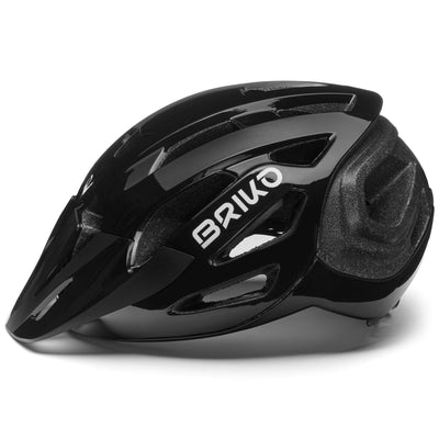 Helmets Unisex SISMIC X Helmet SHINY BLACK | briko Dressed Front (jpg Rgb)	