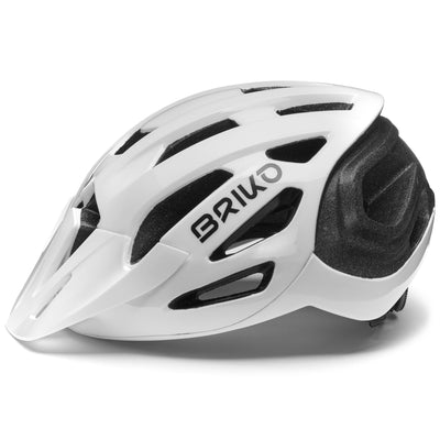Helmets Unisex SISMIC X Helmet SHINY WHITE | briko Dressed Front (jpg Rgb)	