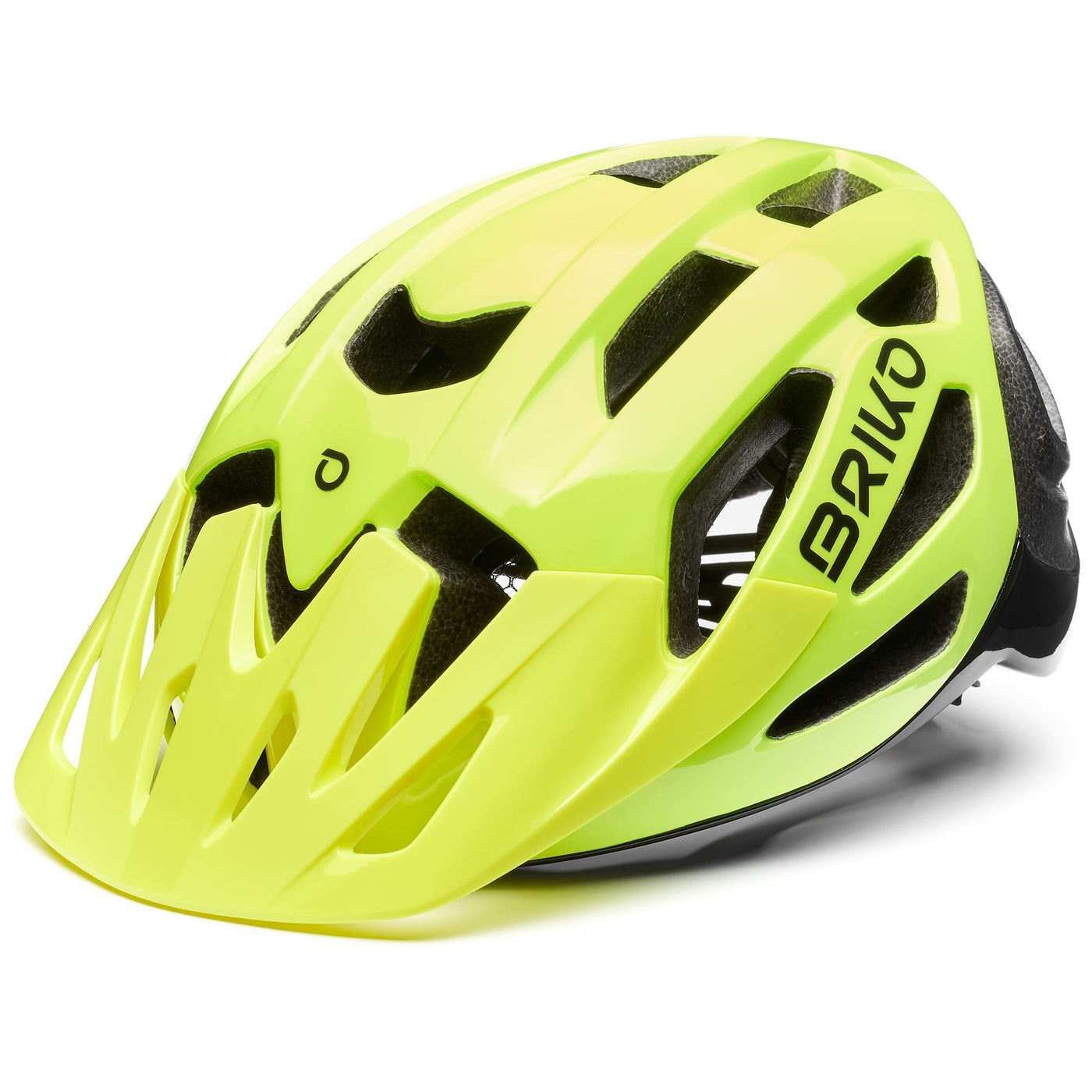 Helmets Unisex SISMIC X Helmet SHINY YELLOW FLUO - BLACK | briko Photo (jpg Rgb)			
