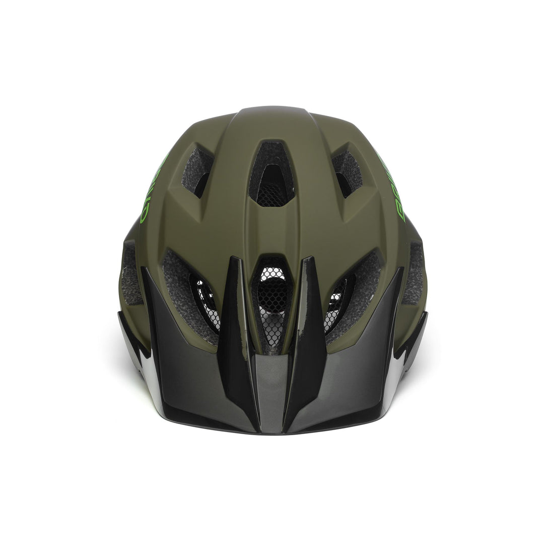 Helmets Unisex AKAN Helmet DARK GREEN MONDO - GREEN CONIFER Dressed Side (jpg Rgb)		