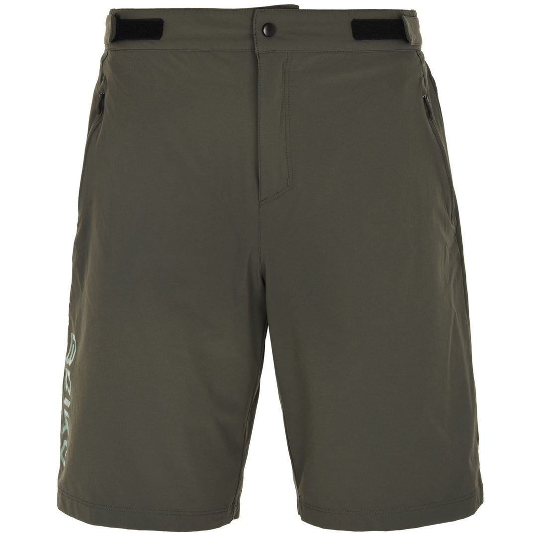 Shorts Man ADVENTURE BERMUDA Sport  Shorts GREEN DK | briko Photo (jpg Rgb)			