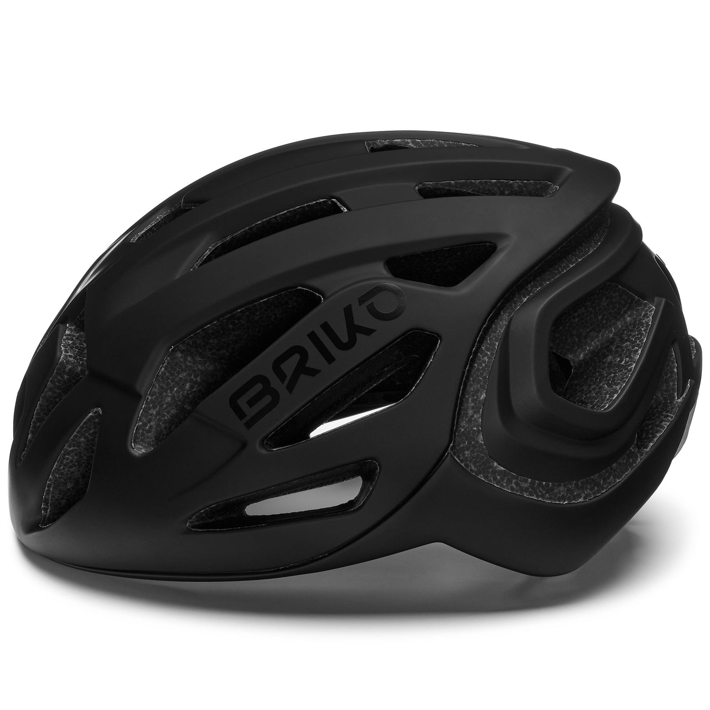 Helmets Unisex BLAZE Helmet MATT BLACK Dressed Front (jpg Rgb)	