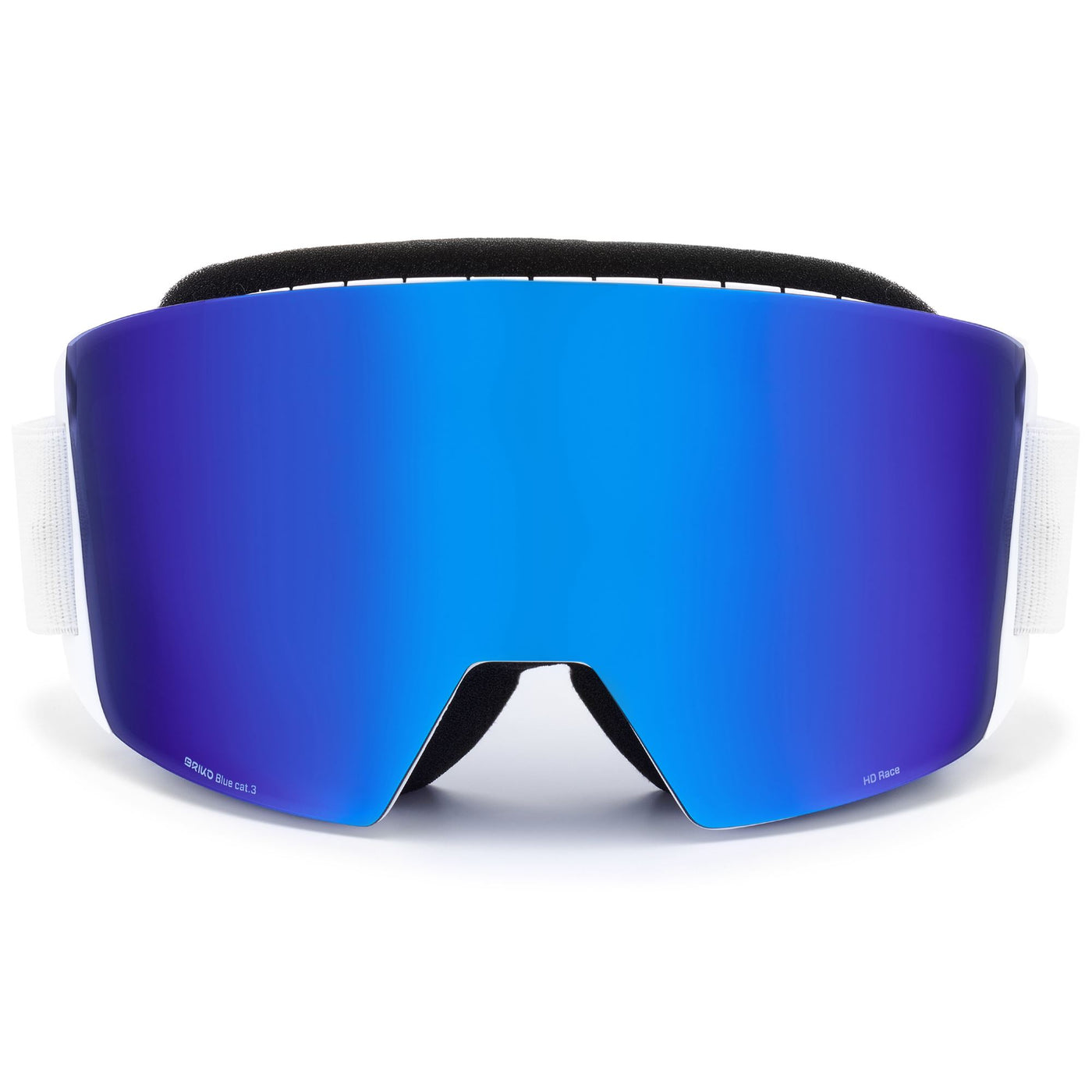 Goggles Unisex GARA FIS 8.8 ITALIA Ski  Goggles WHITE LIGHT BLUE - BM3 Photo (jpg Rgb)			