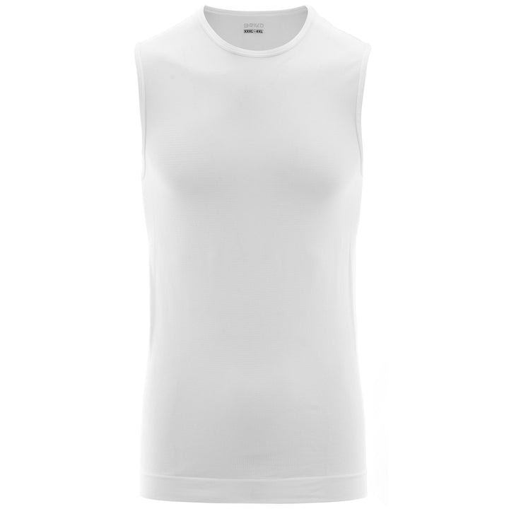 Skin T-ShirtsTop Unisex PRO SLEEVELESS Top WHITE | briko Photo (jpg Rgb)			