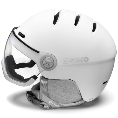 Helmets Woman BLENDA VISOR PHOTO Helmet MATT WHITE Dressed Front (jpg Rgb)	