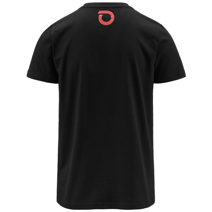 T-ShirtsTop Man URBAN WOGOL T-Shirt BLACK Dressed Front (jpg Rgb)	