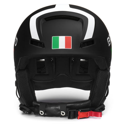 Helmets Unisex FAITO EPP - ITALIA Helmet MATT BLACK - WHITE Dressed Side (jpg Rgb)		