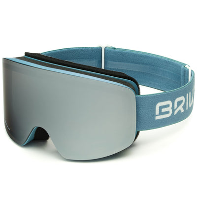 Goggles Unisex BOREALIS MAGNETIC 2 LENSES Ski  Goggles MATT SMALT BLUE - SM2P1 Photo (jpg Rgb)			