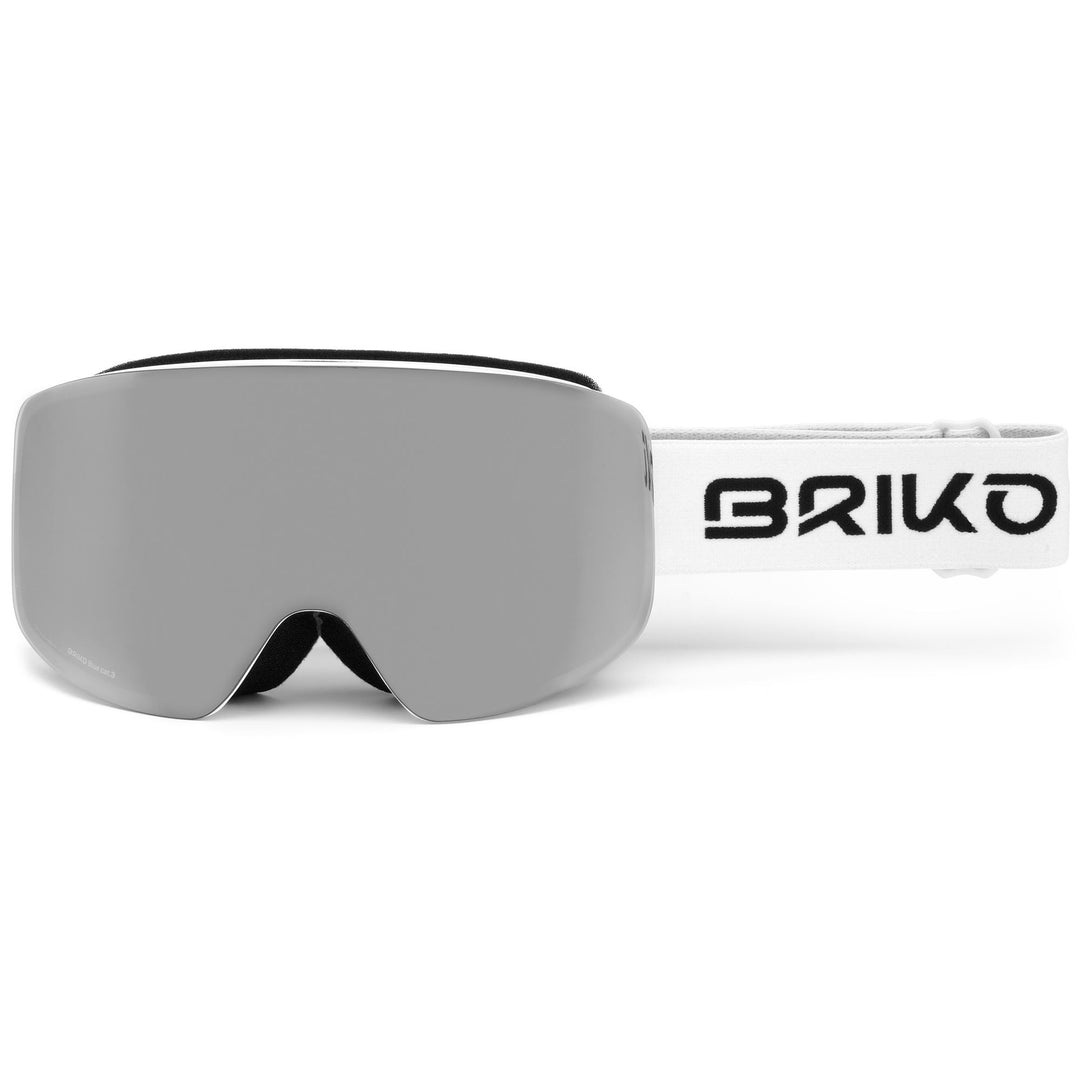 Goggles Unisex BOREALIS MAGNETIC 2 LENSES Ski  Goggles WHITE - SM2P1 Dressed Front (jpg Rgb)	
