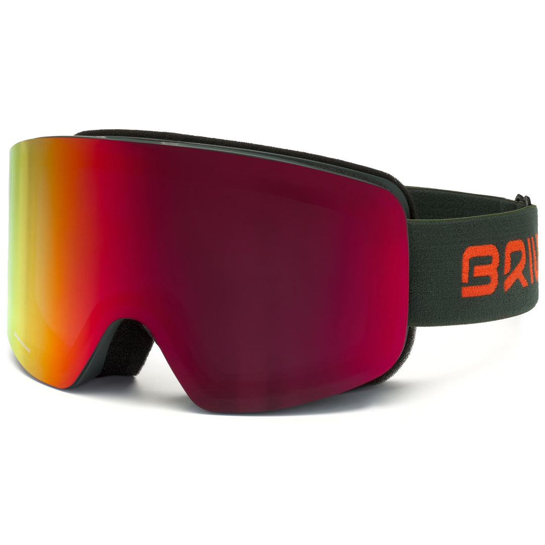 Goggles Unisex BOREALIS MAGNETIC 2 LENSES Ski  Goggles GREEN TIMBER- RM2P1 Dressed Side (jpg Rgb)		