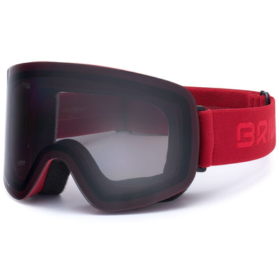Goggles Unisex HOLLIS Ski  Goggles RED OLD BRICK-SG3 Dressed Side (jpg Rgb)		