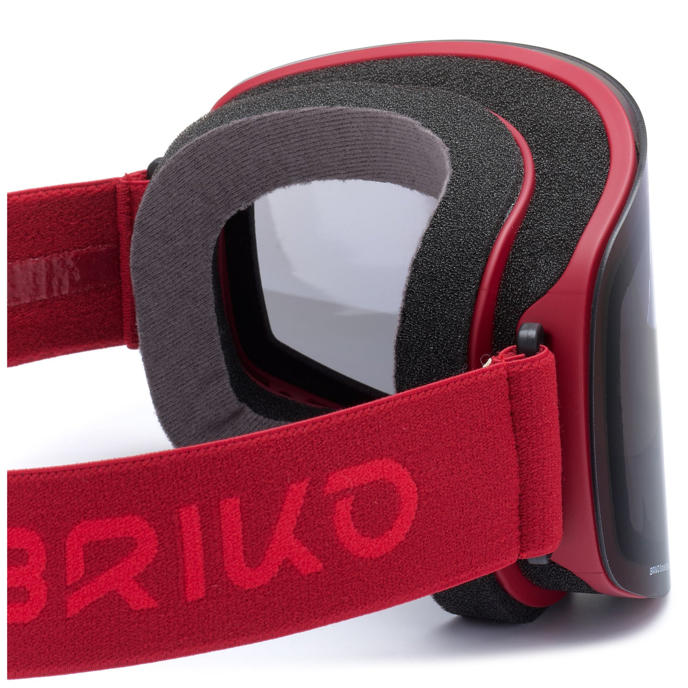 Goggles Unisex HOLLIS Ski  Goggles RED OLD BRICK-SG3 Dressed Back (jpg Rgb)		