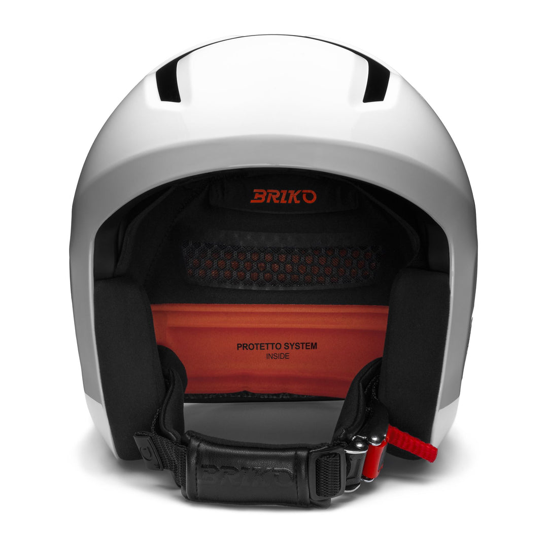 Helmets Unisex VULCANO 2.0 Helmet SHINY WHITE - BLACK Dressed Side (jpg Rgb)		