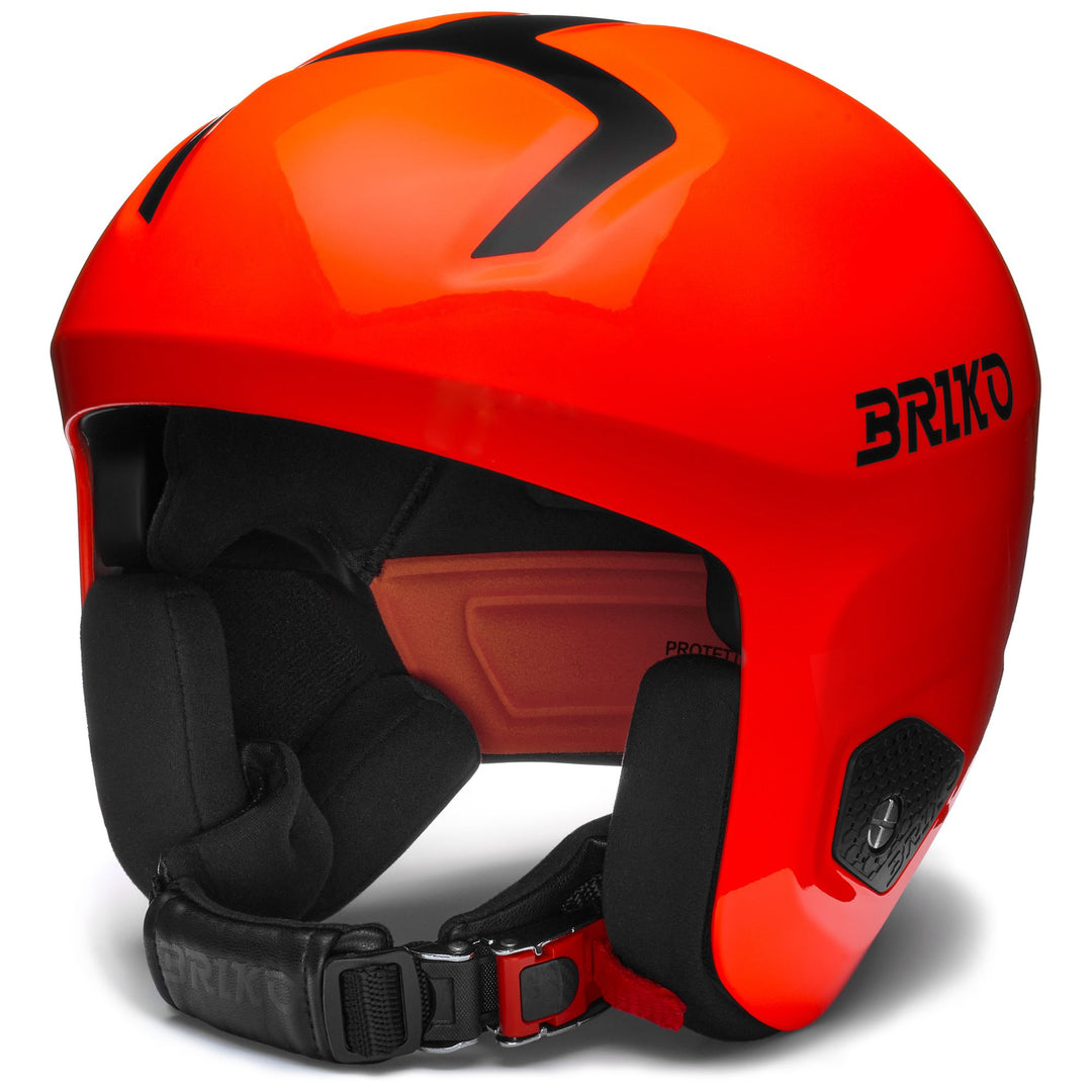 Helmets Unisex VULCANO 2.0 Helmet SHINY ORANGE FLUO - BLACK Photo (jpg Rgb)			