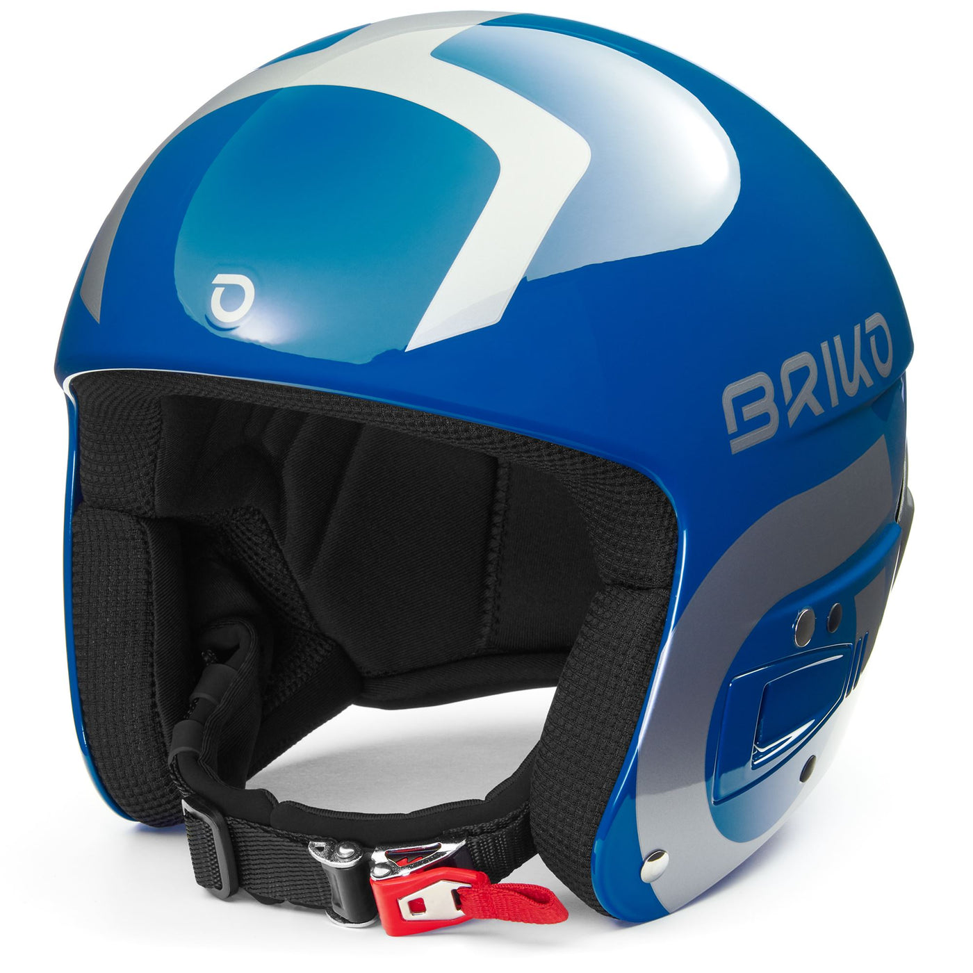 Helmets Unisex VULCANO FIS 6.8 EPP Helmet SHINY BLUE - SILVER Photo (jpg Rgb)			