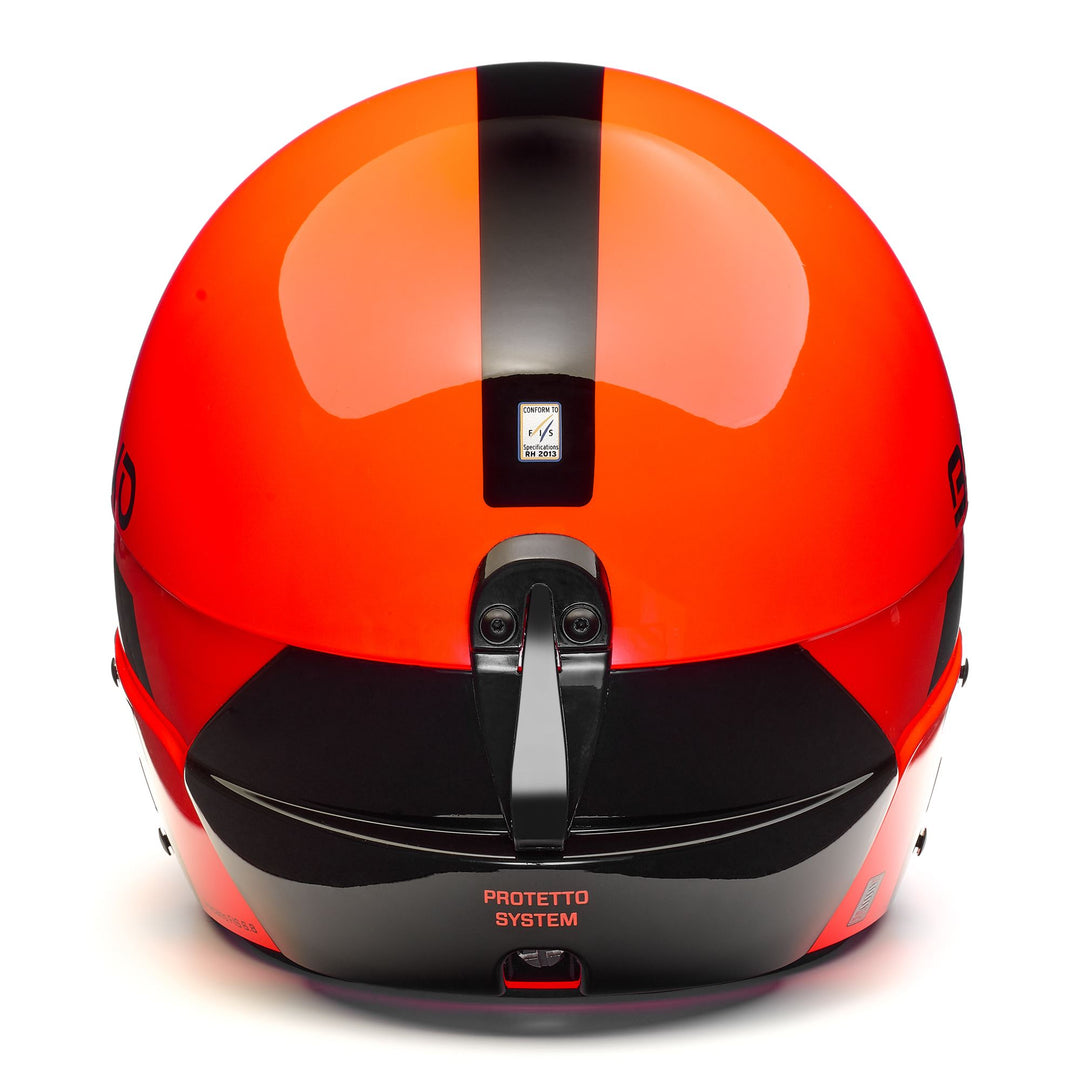 Helmets Unisex VULCANO FIS 6.8 EPP Helmet SHINY ORANGE - BLACK Dressed Back (jpg Rgb)		