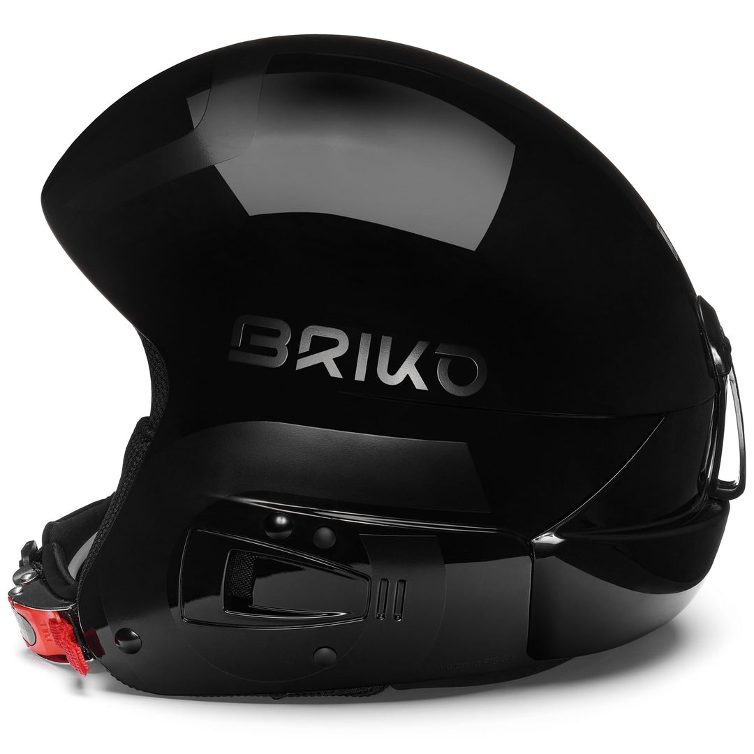 Helmets Unisex VULCANO FIS 6.8 EPP Helmet SHINY MATT BLACK Dressed Front (jpg Rgb)	