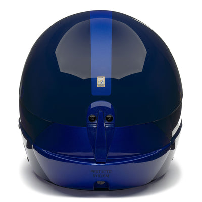 Helmets Unisex VULCANO FIS 6.8 EPP Helmet SHINY DOWNRIVER BLUE - METAL ROYAL BLUE Dressed Back (jpg Rgb)		