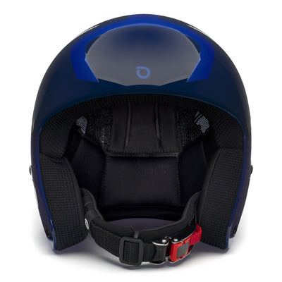 Helmets Unisex VULCANO FIS 6.8 EPP Helmet SHINY DOWNRIVER BLUE - METAL ROYAL BLUE Dressed Side (jpg Rgb)		