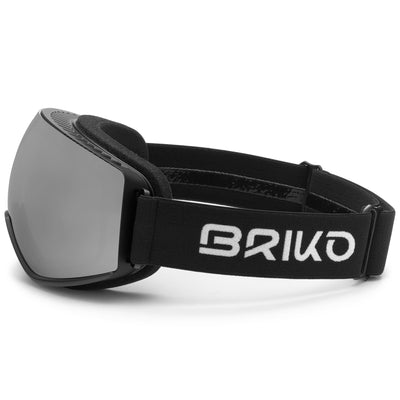 Goggles Unisex GRUE Ski  Goggles MATT BLACK - SM2 Dressed Front (jpg Rgb)	