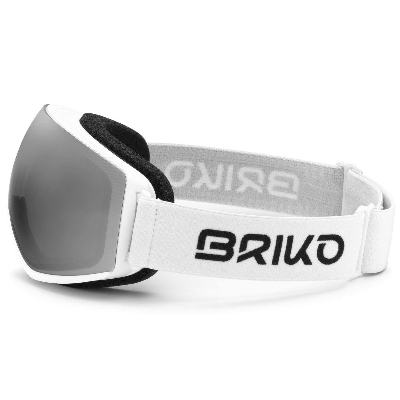 Goggles Unisex GRUE Ski  Goggles MATT WHITE - SM2 Dressed Front (jpg Rgb)	
