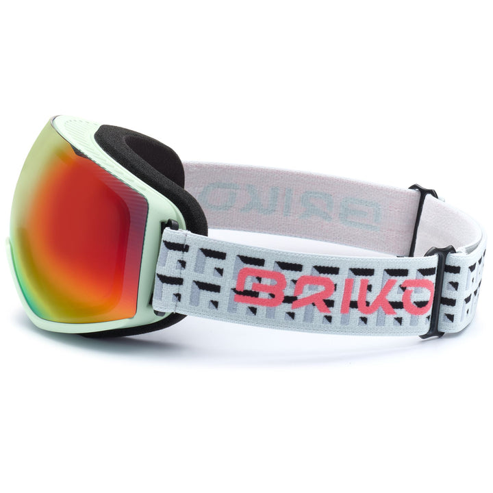 Goggles Unisex GRUE Ski  Goggles WHITE MINT GRAPHIC-RM2 Dressed Front (jpg Rgb)	