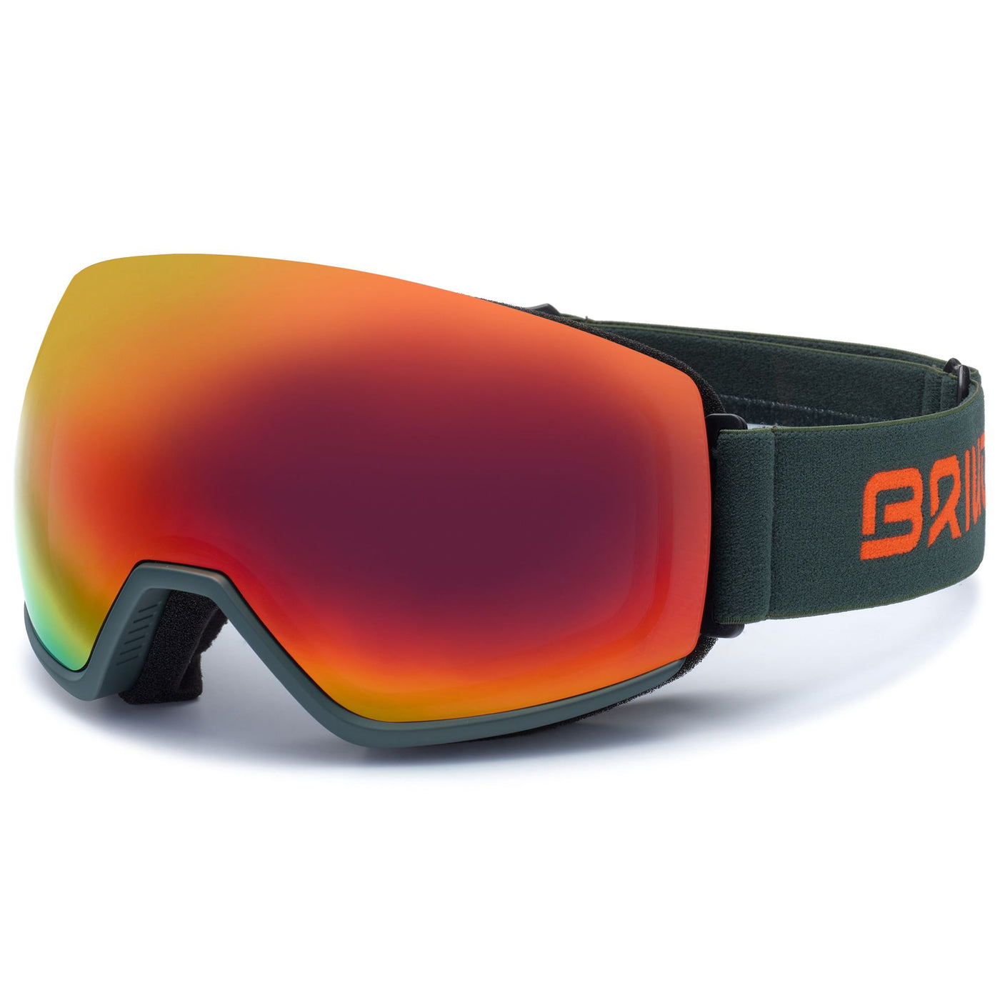 Goggles Unisex GRUE Ski  Goggles GREEN TIMBER - RM2 Dressed Side (jpg Rgb)		