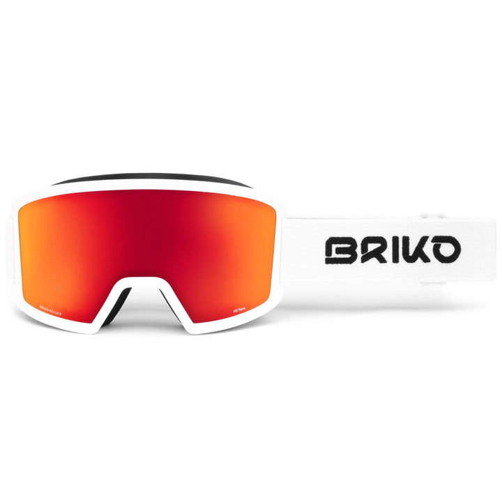 Goggles Unisex 7.7 FIS Ski  Goggles WHITE - BBRM2 Dressed Front (jpg Rgb)	