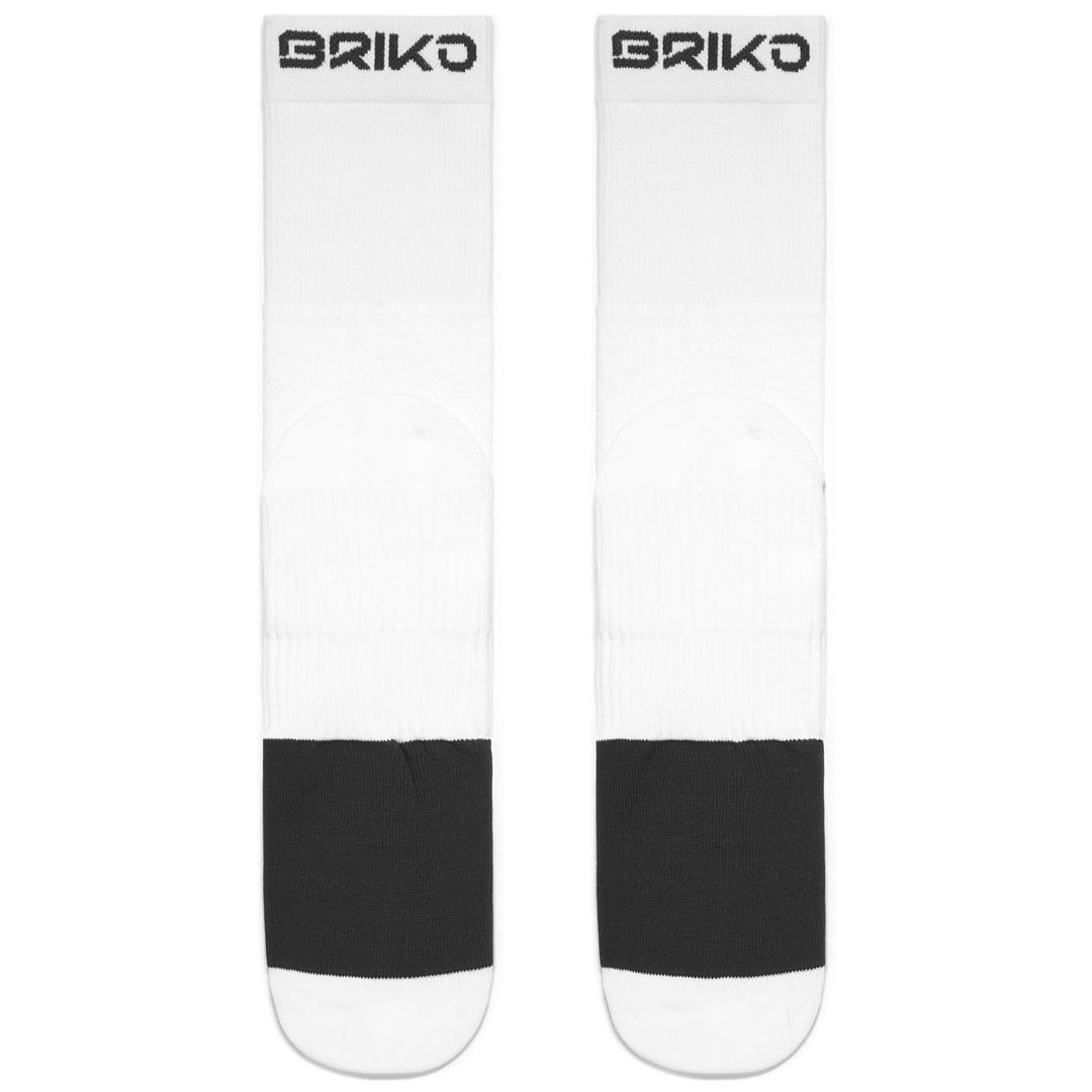 Socks Unisex PRO SOCKS 16CM ANKLE TUBE WHITE | briko Dressed Side (jpg Rgb)		