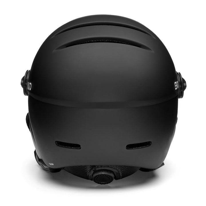 Helmets Unisex TEIDE VISOR Helmet MATT BLACK Dressed Back (jpg Rgb)		
