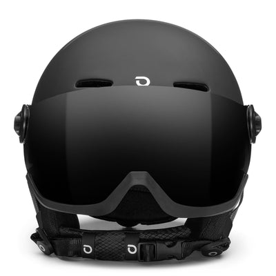 Helmets Unisex TEIDE VISOR Helmet MATT BLACK Dressed Side (jpg Rgb)		