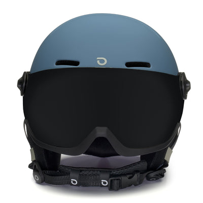 Helmets Unisex TEIDE VISOR Helmet MATT LYNCH BLUE - SILVER SAND Dressed Side (jpg Rgb)		