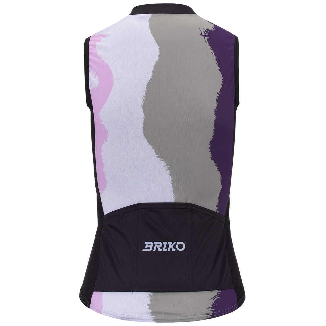 Active Jerseys Woman AIRY LADY TANK Tank VIOLET HELIOTROPE - GREY VAPOR - PINK BLOOM - WHITE LUCENT Dressed Side (jpg Rgb)		