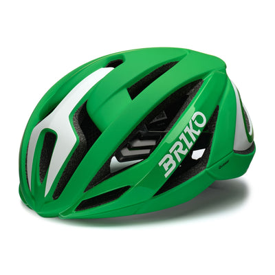 Helmets Unisex QUASAR BARDIANI Helmet GREEN - WHITE Photo (jpg Rgb)			
