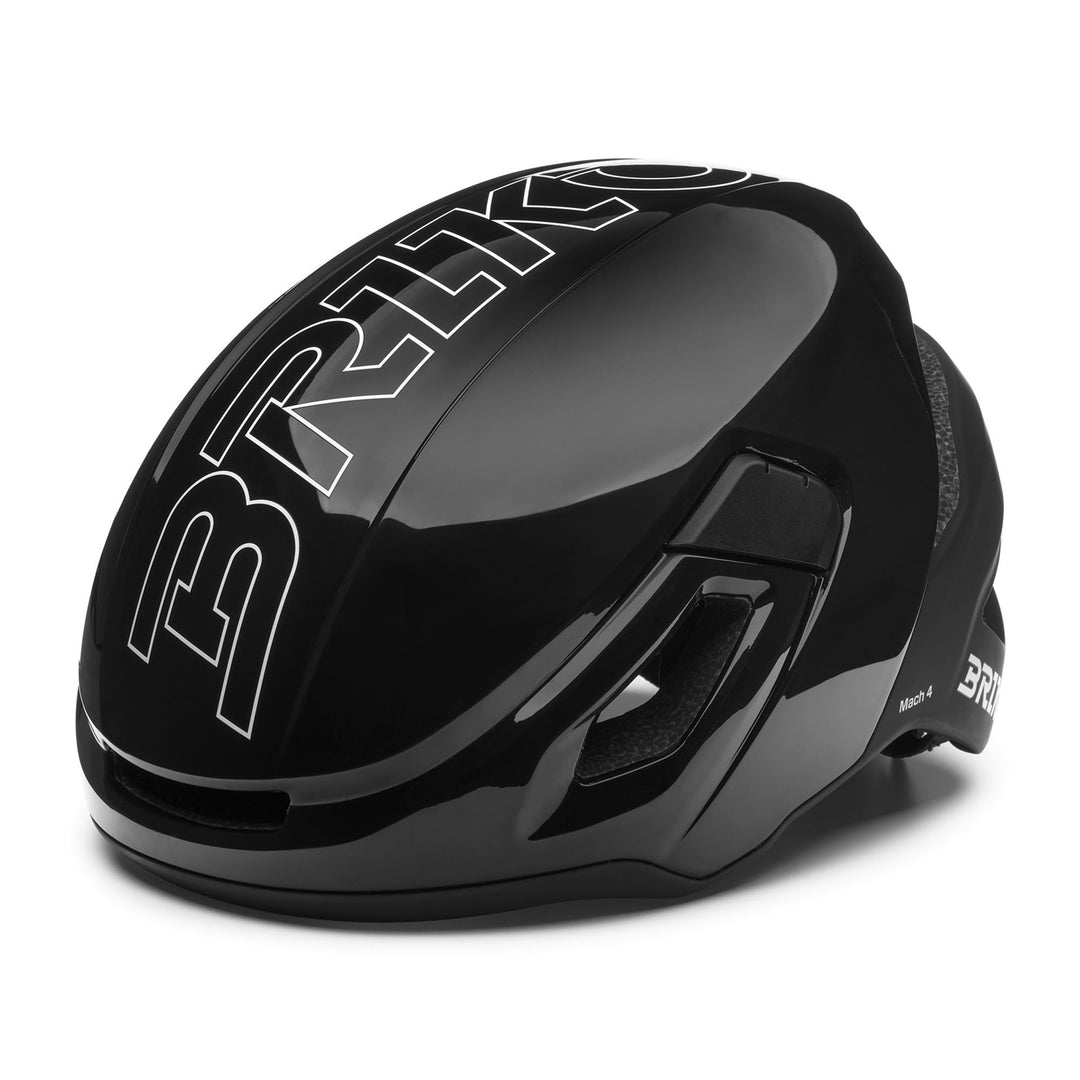Helmets Unisex MACH 4 Helmet SHINY MATT BLACK Photo (jpg Rgb)			