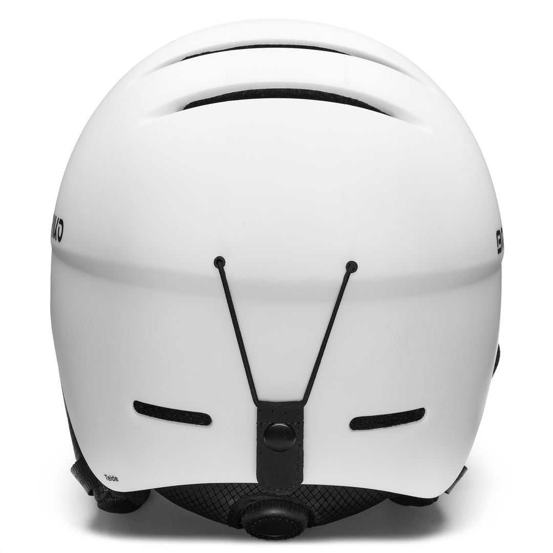 Helmets Unisex TEIDE Helmet MATT WHITE Dressed Back (jpg Rgb)		