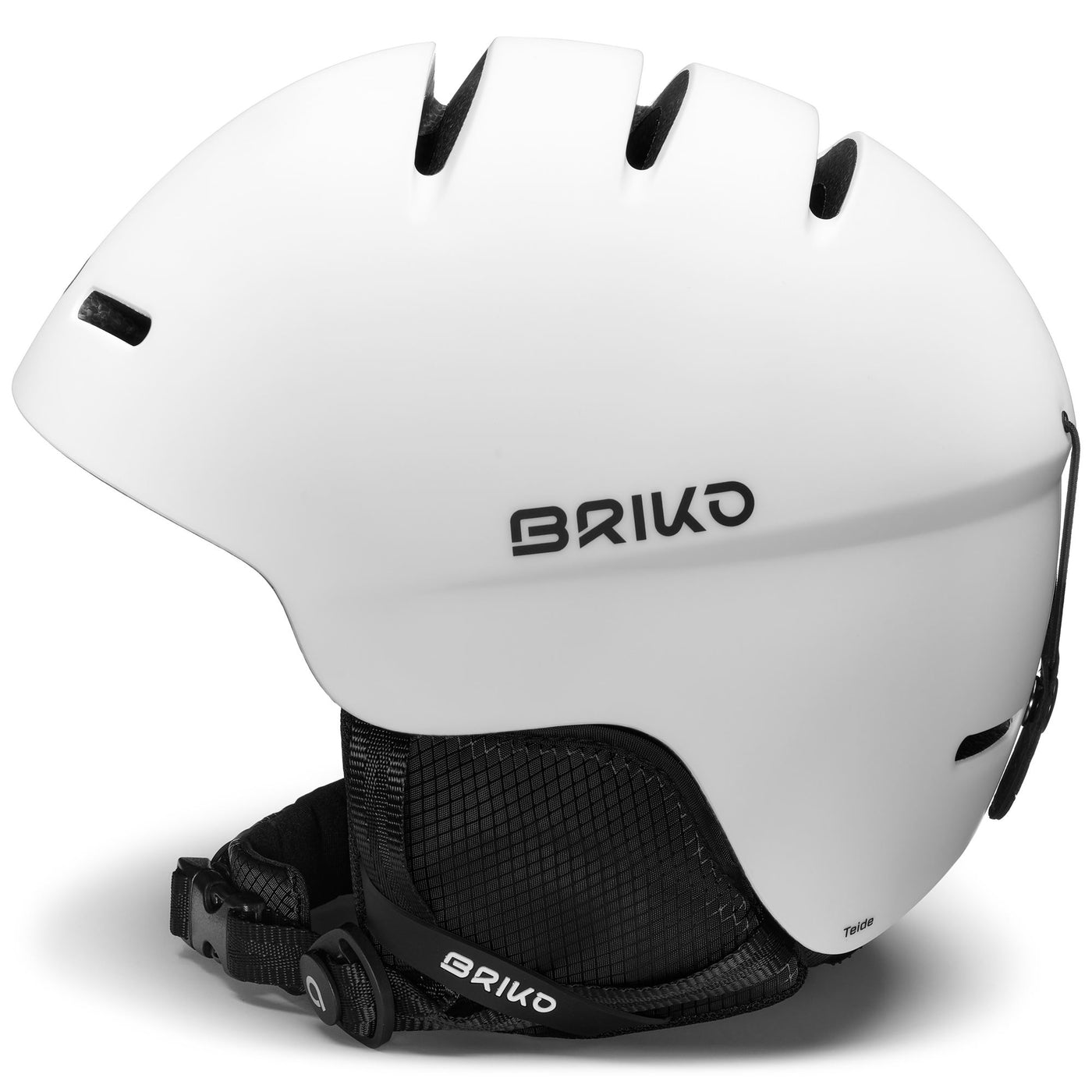 Helmets Unisex TEIDE Helmet MATT WHITE Dressed Front (jpg Rgb)	