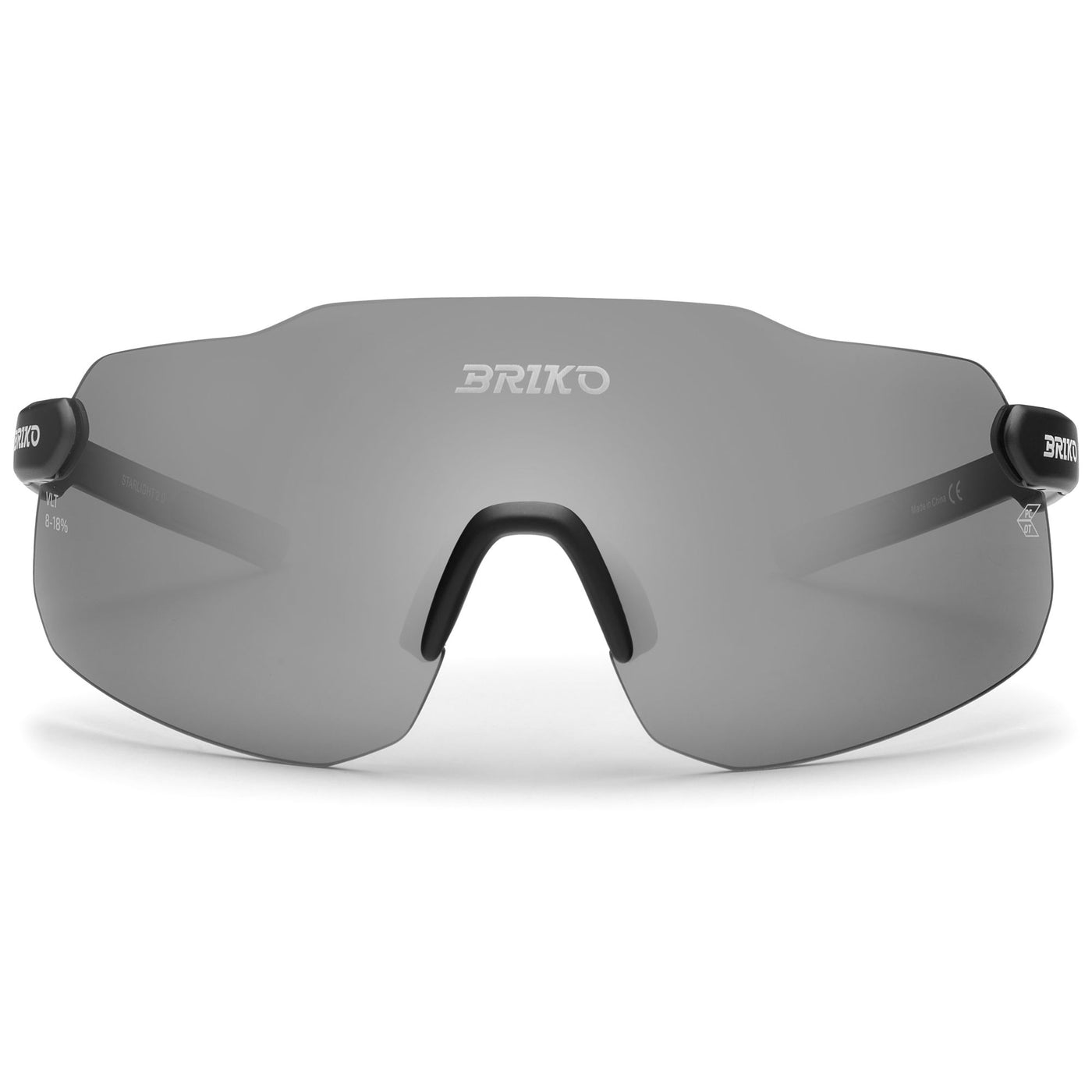 Glasses Unisex STARLIGHT 2.0 3 LENSES Sunglasses BLACK DUNE - SM3T0Y1 Dressed Front (jpg Rgb)	