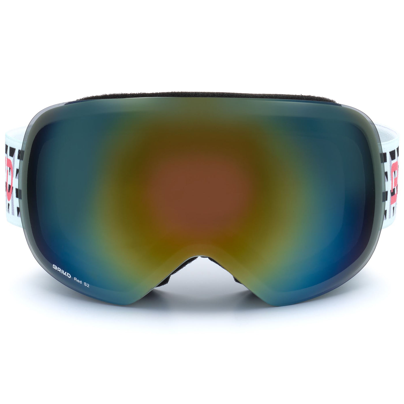 Goggles Kid unisex SLEET Ski  Goggles WHITE MINT GRAPHIC - RM2 Photo (jpg Rgb)			