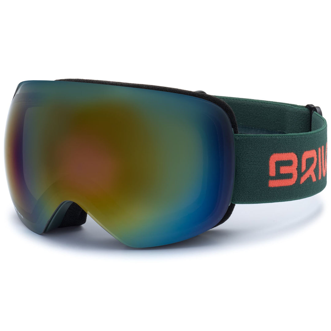 Goggles Kid unisex SLEET Ski  Goggles GREEN TIMBER - SG3 Dressed Side (jpg Rgb)		