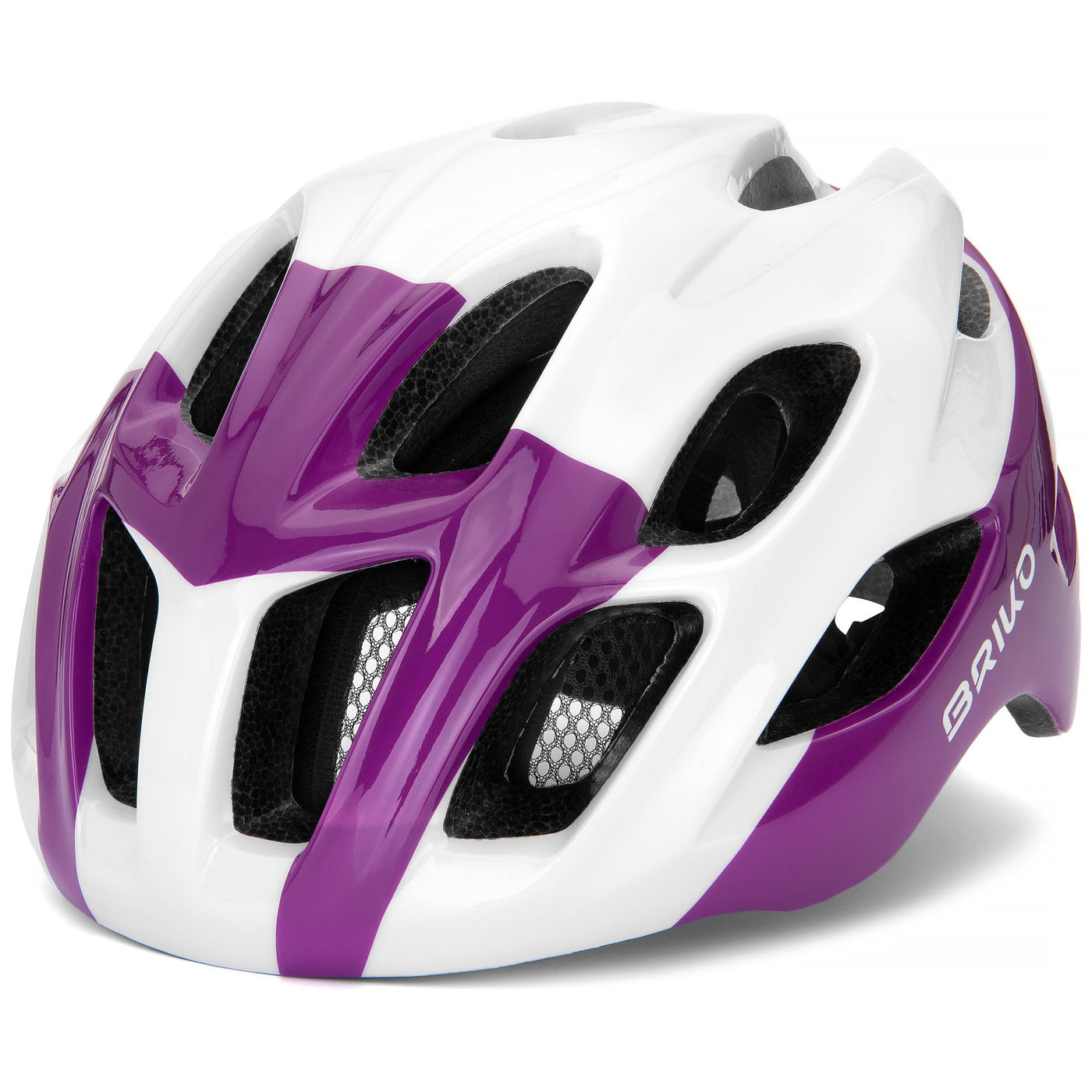 Helmets Unisex TEKE Helmet SHINY WHITE - PLUM Photo (jpg Rgb)			