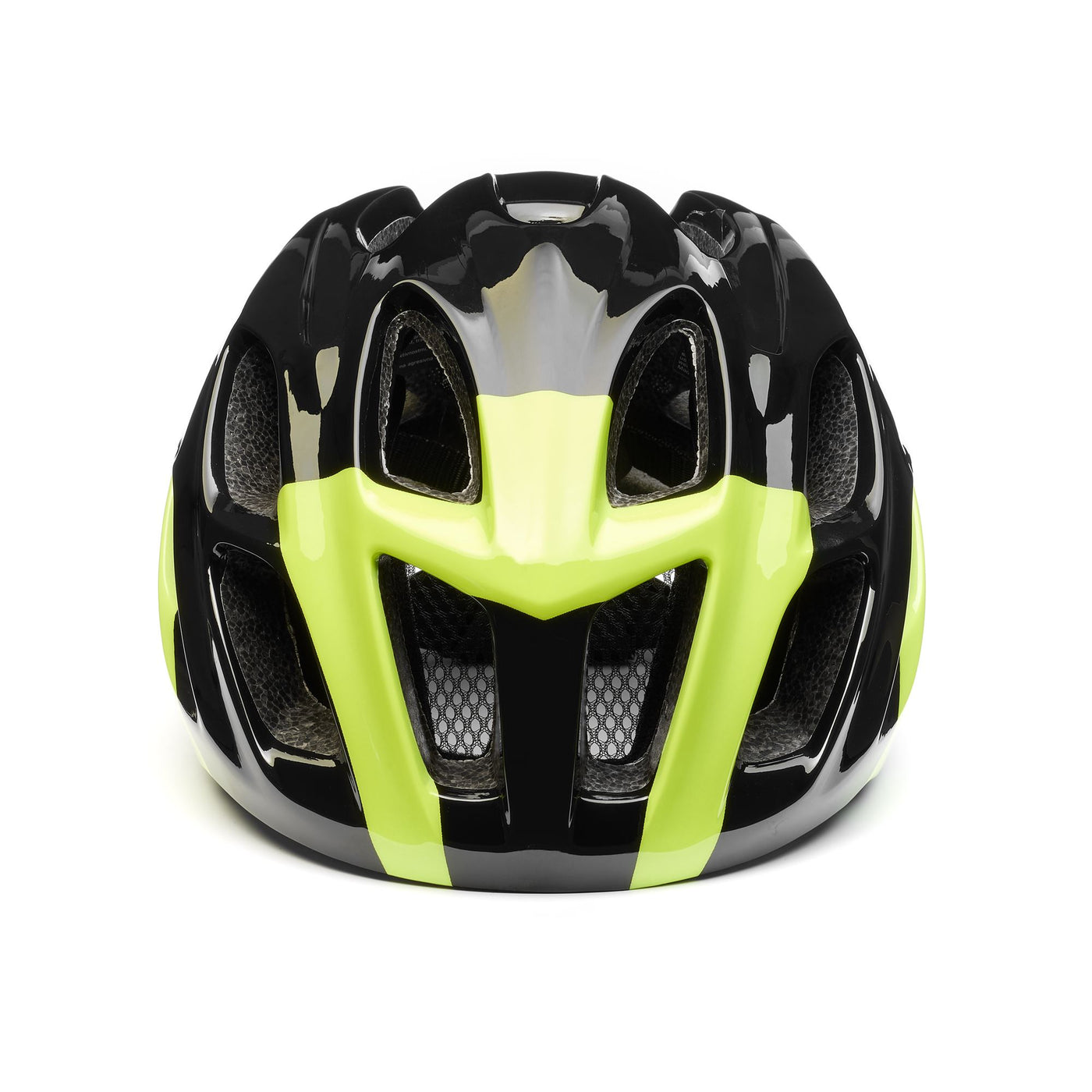 Helmets Unisex TEKE Helmet LIME FLUO - BLACK Dressed Side (jpg Rgb)		