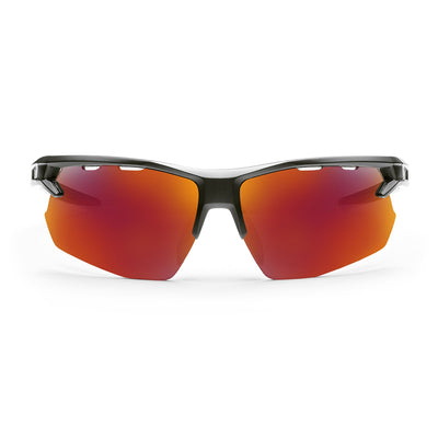 Glasses Unisex MIZAR Sunglasses BLACK-RM3 | briko Dressed Front (jpg Rgb)	