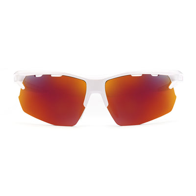 Glasses Unisex MIZAR Sunglasses White - RM3 | briko Dressed Front (jpg Rgb)	
